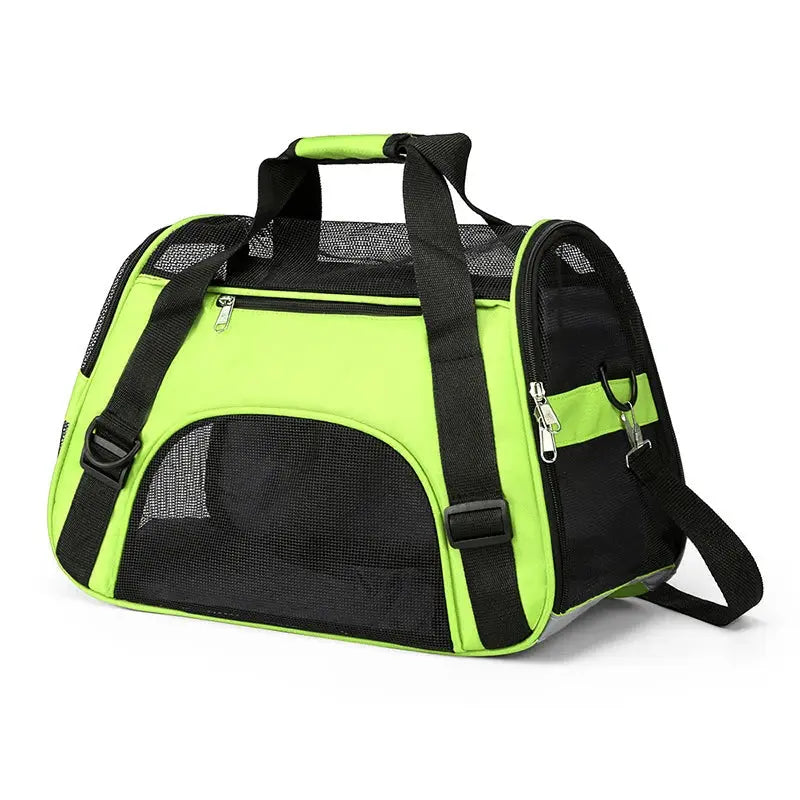 Cat Bags Portable Dog Carrier Bag Mesh Breathable Foldable Cats Carrier Bag Travel Breathable Transport Handbag MyloveFreyja