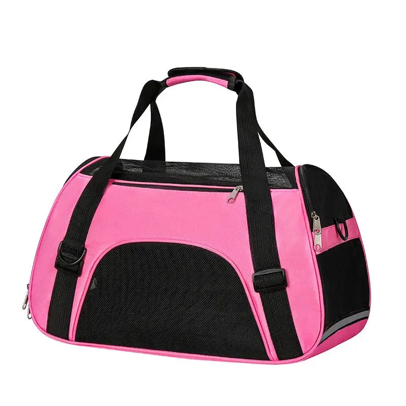 Cat Bags Portable Dog Carrier Bag Mesh Breathable Foldable Cats Carrier Bag Travel Breathable Transport Handbag MyloveFreyja
