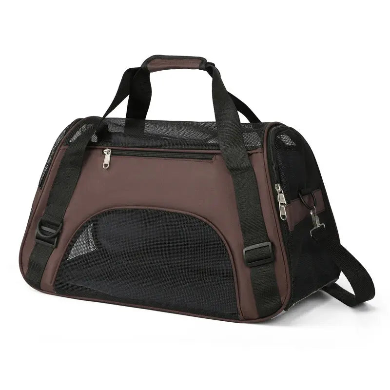 Cat Bags Portable Dog Carrier Bag Mesh Breathable Foldable Cats Carrier Bag Travel Breathable Transport Handbag MyloveFreyja