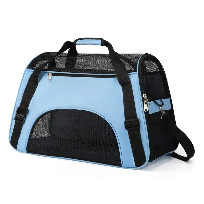 Cat Bags Portable Dog Carrier Bag Mesh Breathable Foldable Cats Carrier Bag Travel Breathable Transport Handbag MyloveFreyja